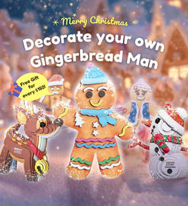 Promotions: Gingerbread Man (Free Gift)