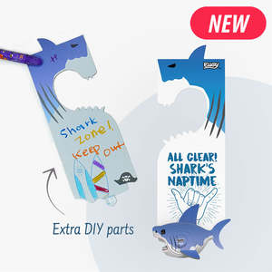 D019 Door Hanger Shark