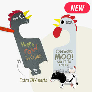 D079 Door Hanger Holstein