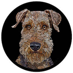 The Doggieology Pack: Doggieology Art - Airedale Terrier