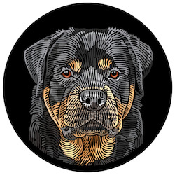 The Doggieology Pack: Doggieology Art - Rottweiler