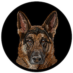 The Doggieology Pack: Doggieology Art - German Shepherd