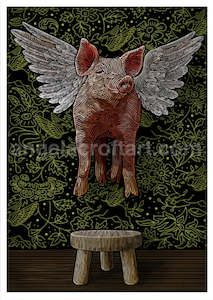 Angela Croft Art: Angela Croft Art - Pigasus