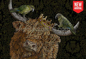 Angela Croft Art - The Crown and Thistle