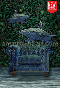 Angela Croft Art: Angela Croft Art - Dark and Sharky