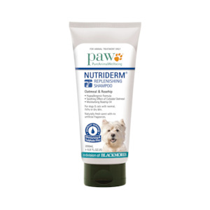 Grooming Services: PAW NutriDerm Replenishing Shampoo 200mL