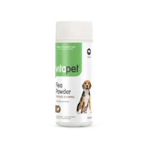 For Flea Tick And Worm: Vitapet Flea Powder for Dog 100g
