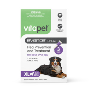 For Flea Tick And Worm: Vitapet | Flea Treatment for Dogs - Extra Large Sized