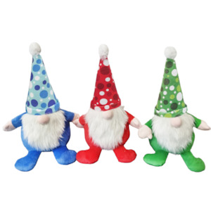 Dog Toy: Xmas Santa Gnomes