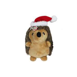 Dog Toy: Xmas Hedgehogs