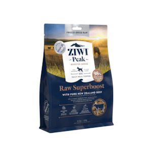 Ziwi Dog Food: ZIWI Peak Freeze Dried Dog Food Superboost - Beef 320g