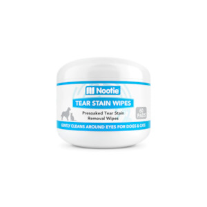 Nootie Tear Stain Wipes 60 Pads