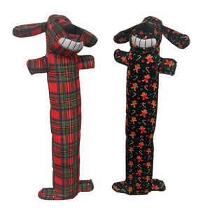 Xmas Loofa Dog with Print - 30cm