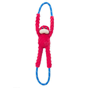 All: ZippyPaws Ropetugz - Red Monkey