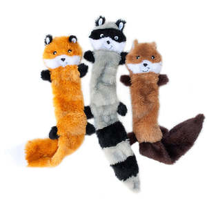 All: ZippyPaws Dog Toy Skinny Peltz Large 3-Pack