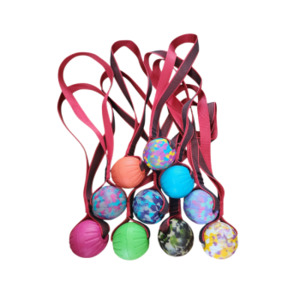 Products: Ball Tugs (with strap) Dogs Are Us