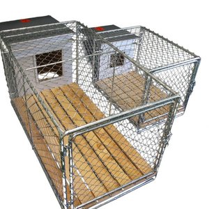 Dog Crates and Runs: Single Kennel with Run: Size-Medium