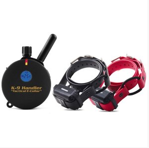 E Collar: K9-802 2 Dog K9 Handler 1.2 Km with a 840mm Bungee Collar