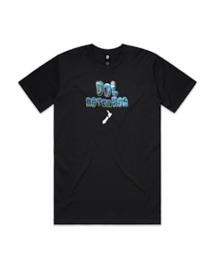 Pāua Graphic Tee - Black