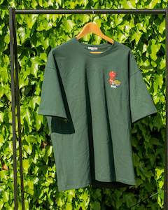 Tees: Devils Lettuce Graphic Tee - Dark Fern