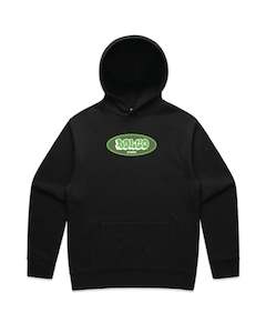Hoodies: Throw-Up Graphic Hoodie - Black