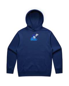 Hoodies: Stone Free Graphic Hood - Blue