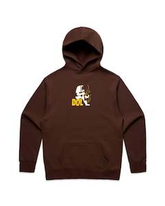 Hoodies: Sax 'n' Soul Graphic Hoodie - Chestnut