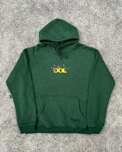 Hoodies: Voodoo Graphic Hoodie - Green
