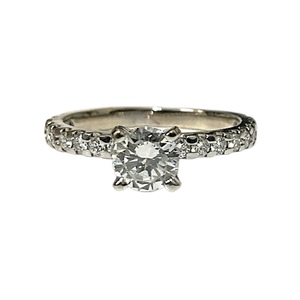 0.82CT Diamond Ring in 14KT White Gold - Dollar Dealers
