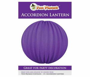 Products: Accordion Lantern 10 Inch - Purple - Dollar Mart And More