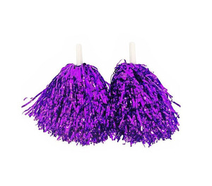 Cheering Pomp Pom-pom Pon Purple - Dollar Mart And More