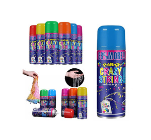 Crazy String Party String 250ml Assorted Each - Dollar Mart $2 And More