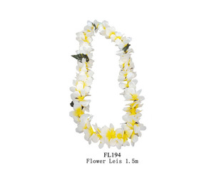 Flower Petal Leis 1.5m - Frangipani - Dollar Mart And More