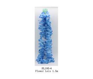 Flower Petal Leis 1.5m - Skyblue - Dollar Mart And More