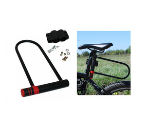 U Shaped Bike Lock Anti-theft Motorcycle Bicycle Scooter - Dollar Mart $2 And More