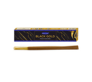 Products: Satya Hand Rolled Incense 15gms Black Gold - Dollar Mart $2 And More