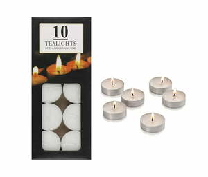 Tealight Candle 10pcs 10g - Dollar Mart And More