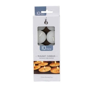 Tealight Candle 10pcs 23g - Dollar Mart $2 And More