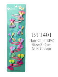 Hair Accessories: 8pc Hair Clips Kids