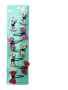 8pc Kids Hair Clips