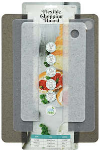 Kitchenware: Non-Slip Chopping Board 3pc pk