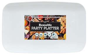 PARTY PLATTER REUSABLE 45 x 28CM