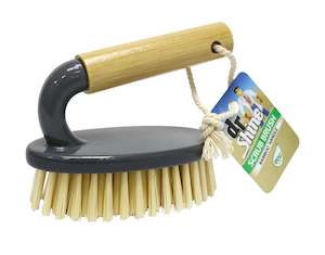 Cleaning: Bamboo Scrub Brush 12.5cm