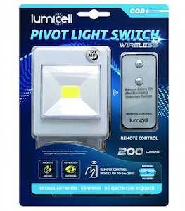 Pivot Light Switch with Remote