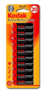 Batteries And Electrical: Kodak BATT H/DUTY - AA 20/PACK