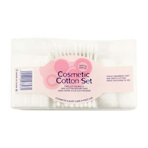 Personal Care: Cosmetic Cotton Set 3in1 120pc