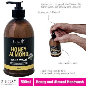 Personal Care: Handwash Honey & Almond 500ml