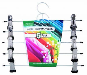 METAL CLIP HANGER 5PK