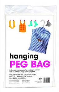 Laundry: HANGING PEG BAG