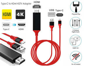 Cables And Accessories: Type C to HDMI Cable